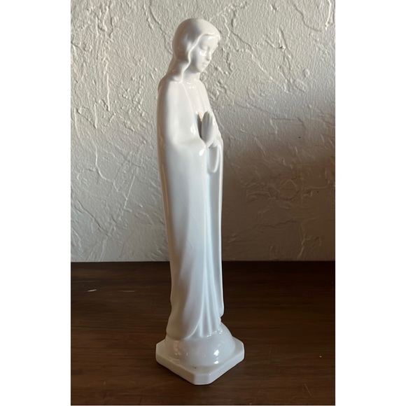 🌹HOMCO brand Elegant White Ceramic Figurine of the Virgin Mary Mother of God🌹 - Picture 2 of 6